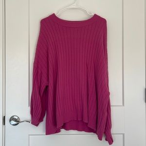 Aerie Fuchsia Cozy Sweater